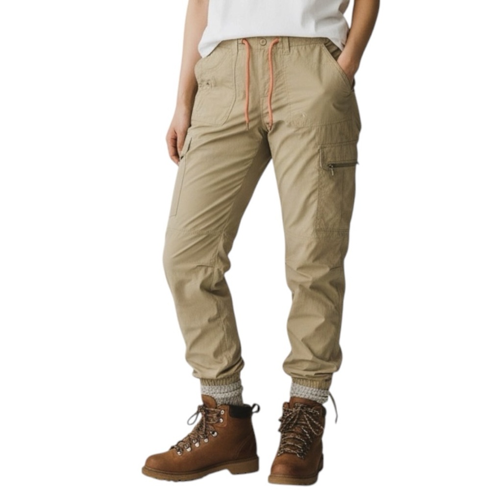 THE NORTH FACE Drawstring Hiking/Casual Pants in Classic Khaki Size 2 - OUTDOORS